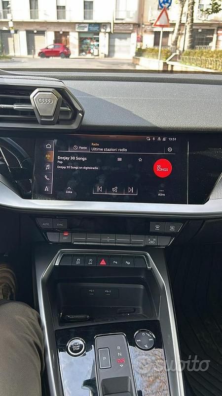 Usata Audi A3 159 CV (116 kW) 2021 Nero Berlina