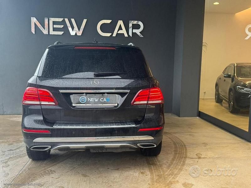 Usata Mercedes GLE250 Exclusive 204 CV (150 kW) 2017 Nero SUV