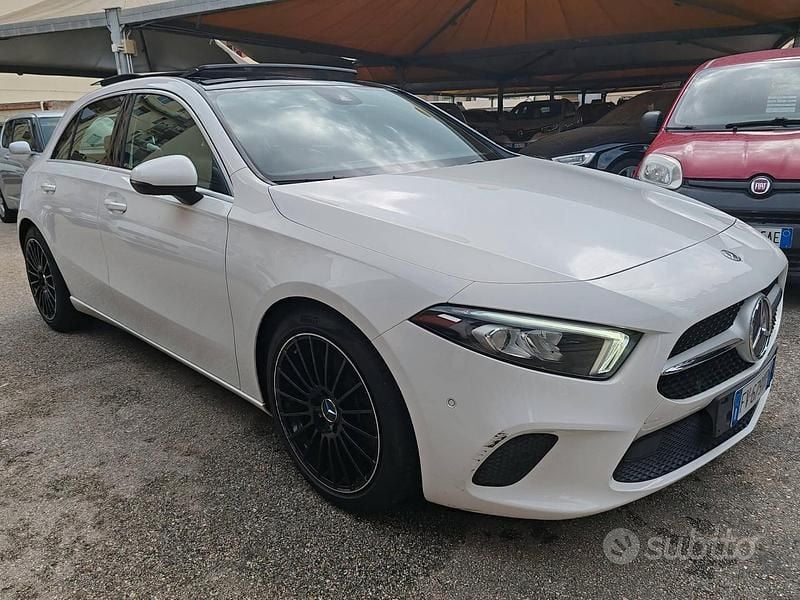 Usata Mercedes A250 Premium 224 CV (164 kW) 2019 Bianco Berlina