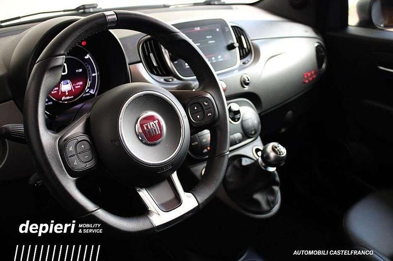 Usata Fiat 500C Sport 69 CV (50 kW) 2021 Grigio Cabrio