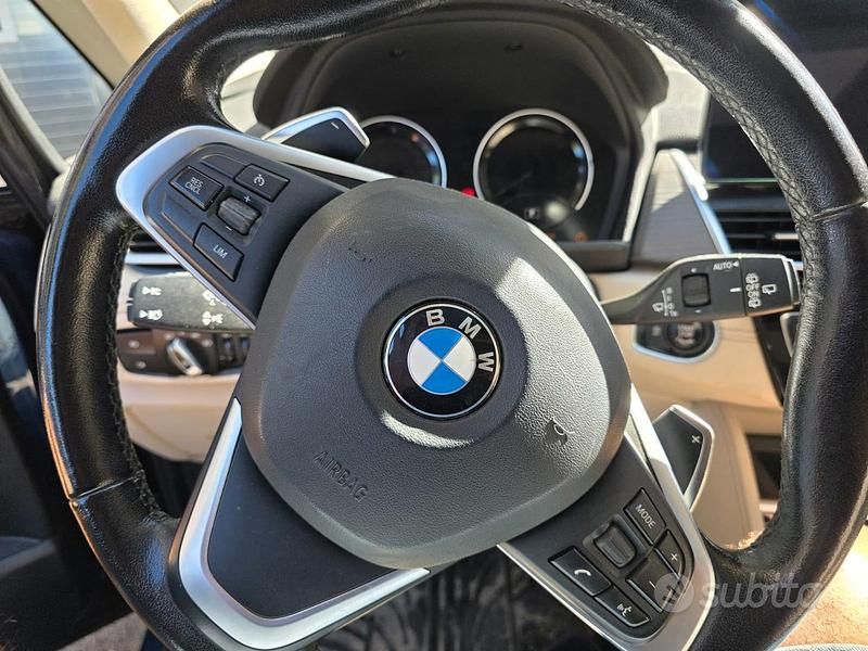 Usata BMW 218 Gran Tourer Luxury Line 2019 Blu Monovolume