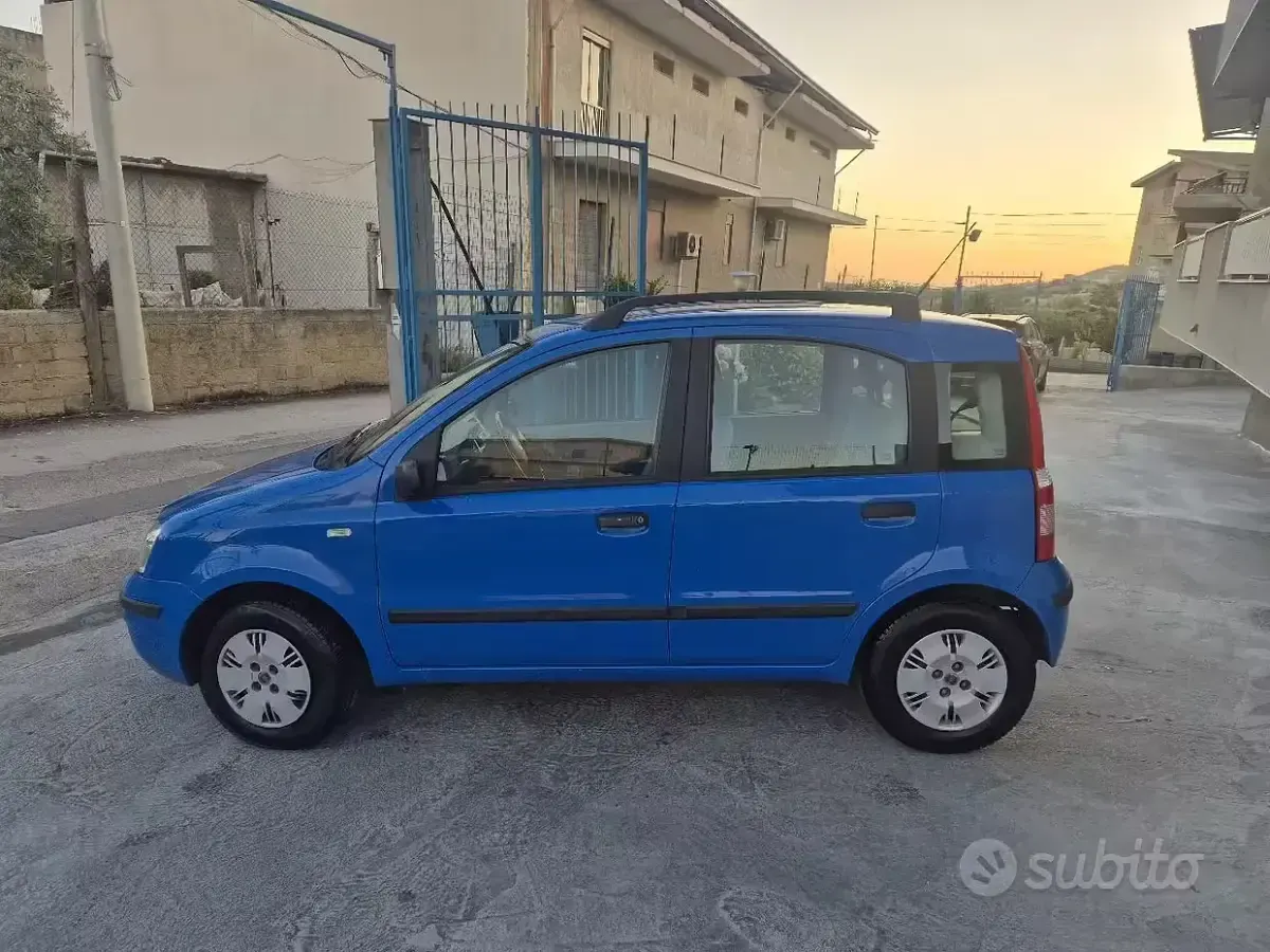 Usata Fiat Panda 2005 Blu Utilitaria
