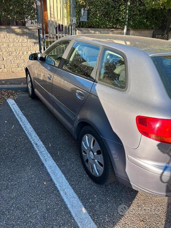 Usata Audi A3 105 CV (77 kW) 2008 Grigio Berlina