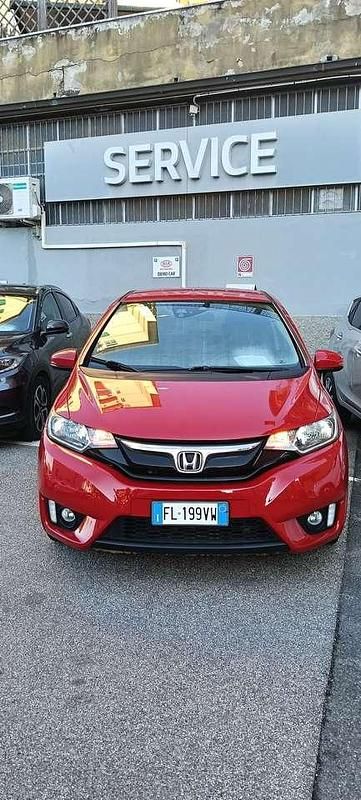 Usata Honda Jazz Elegance 102 CV (75 kW) 2017 Rosso Utilitaria