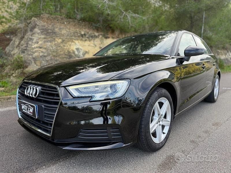 Usata Audi A3 Admired 115 CV (84 kW) 2019 Nero Berlina