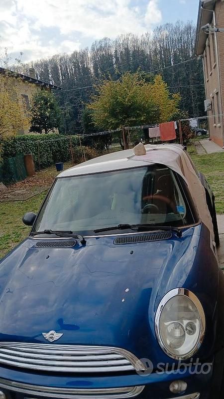 Usata Mini Cooper 2003 Blu Utilitaria