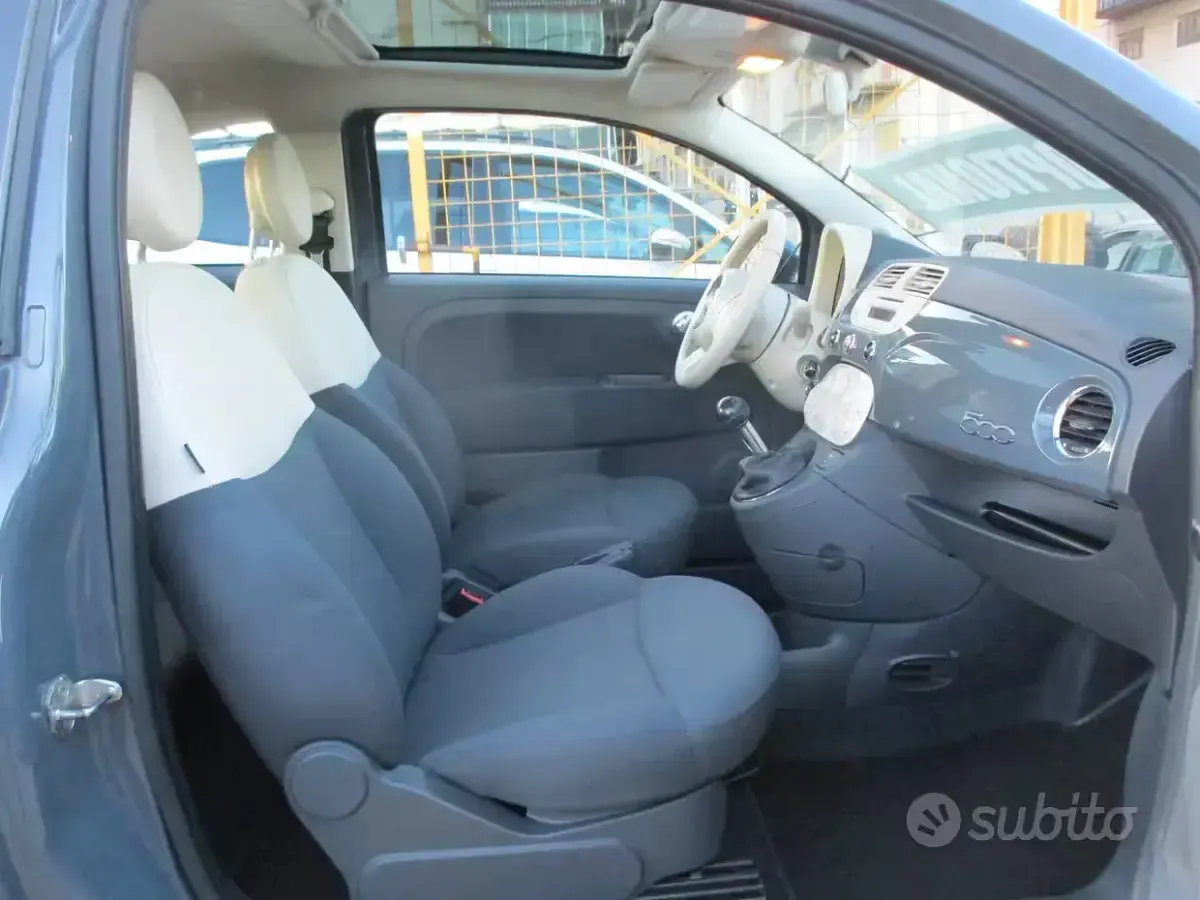 Usata Fiat 500 Lounge 95 CV (69 kW) 2013 Grigio Berlina