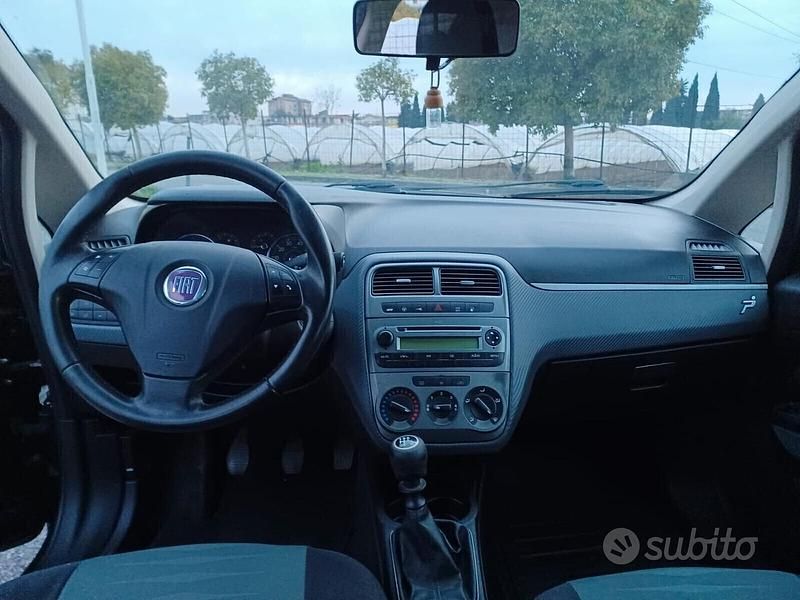 Usata Fiat Punto Classica 2009 Nero Utilitaria