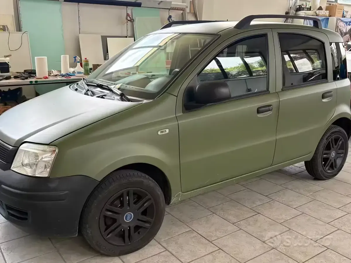 Usata Fiat Panda 75 CV (55 kW) 2010 Verde Utilitaria