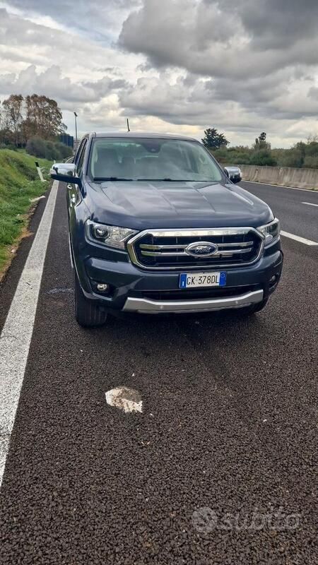 Usata Ford Ranger 170 CV (125 kW) 2023 Blu Pick-up
