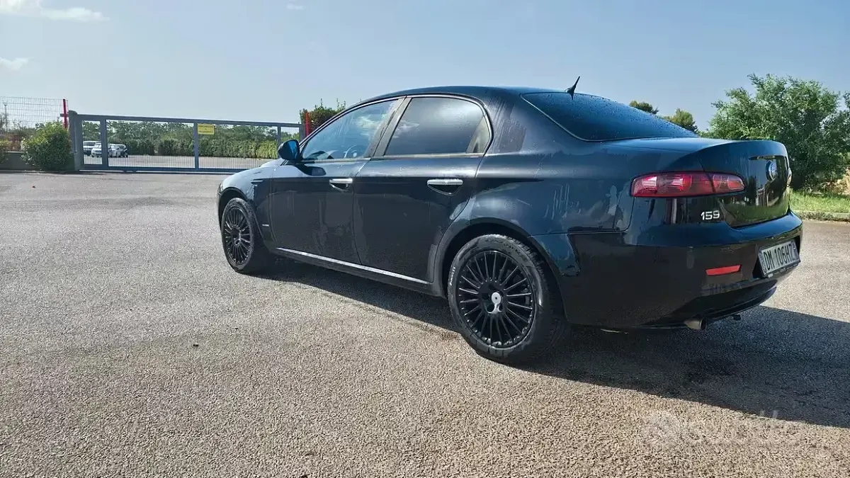Usata Alfa Romeo 159 150 CV (110 kW) 2008 Nero Berlina