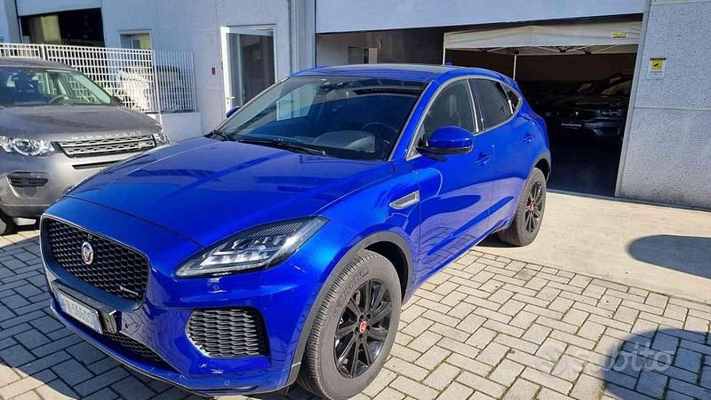 Usata Jaguar E-Pace R-Dynamic 150 CV (110 kW) 2018 Blu/azzurro SUV