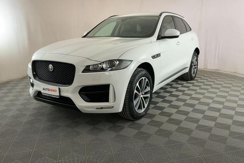 Bianco Usata 2016 Jaguar F-Pace R-Sport SUV | 18.299 € (Ottimo prezzo) - Immagine 1/4
