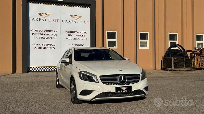 Usata Mercedes A200 136 CV (100 kW) 2014 Bianco Berlina
