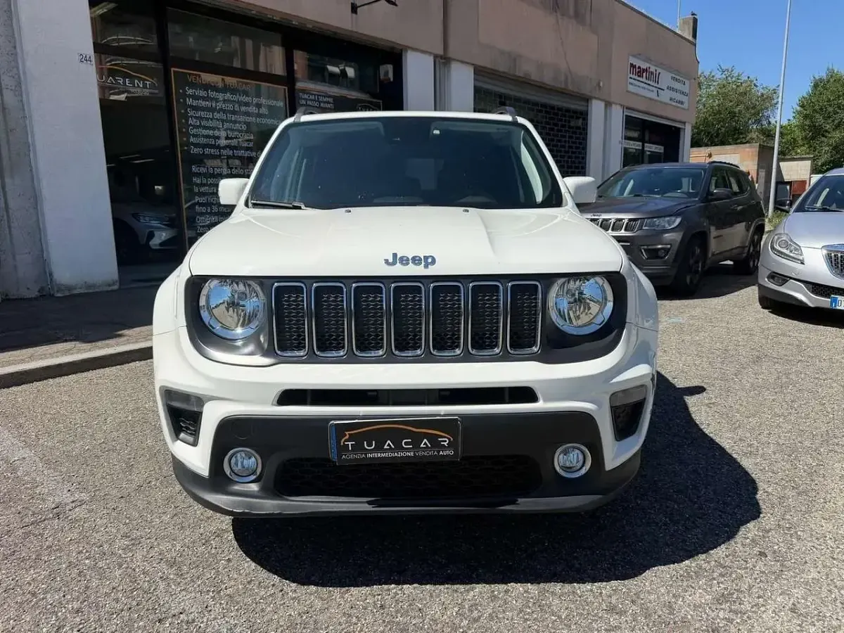 Usata Jeep Renegade Longitude 150 CV (110 kW) 2019 Bianco SUV