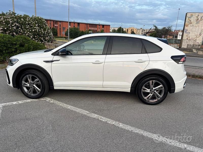Usata VW Taigo R-line 110 CV (80 kW) 2022 Bianco SUV