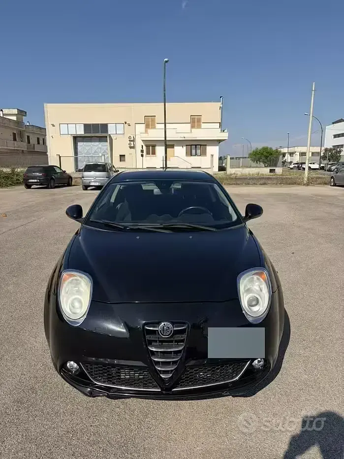 Usata Alfa Romeo MiTo Distinctive 120 CV (88 kW) 2010 Nero Utilitaria