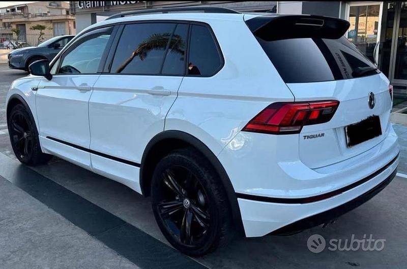 Usata VW Tiguan Sport 150 CV (110 kW) 2019 Bianco SUV