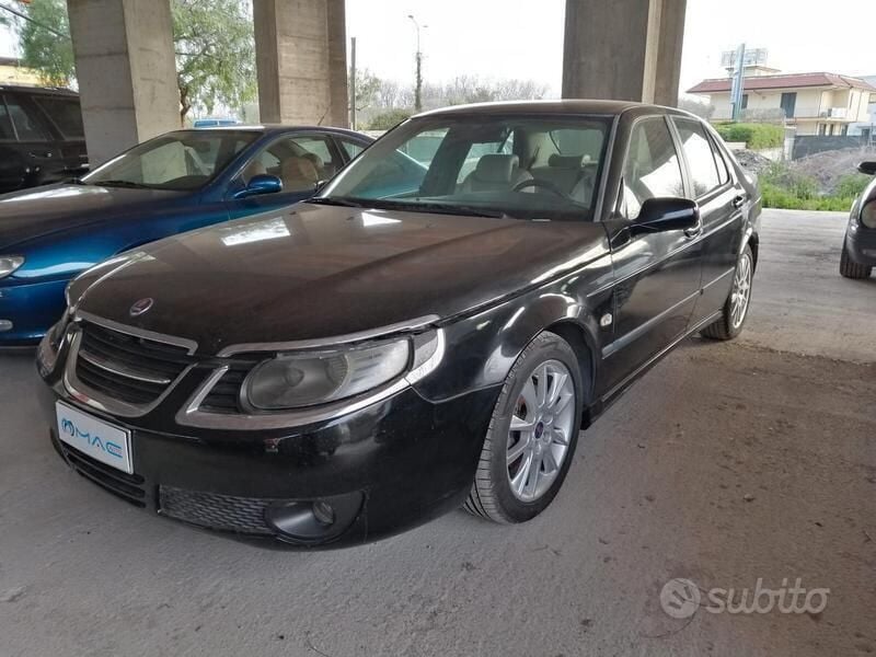 Usata Saab 9-5 Linear 150 CV (110 kW) 2007 Nero Berlina