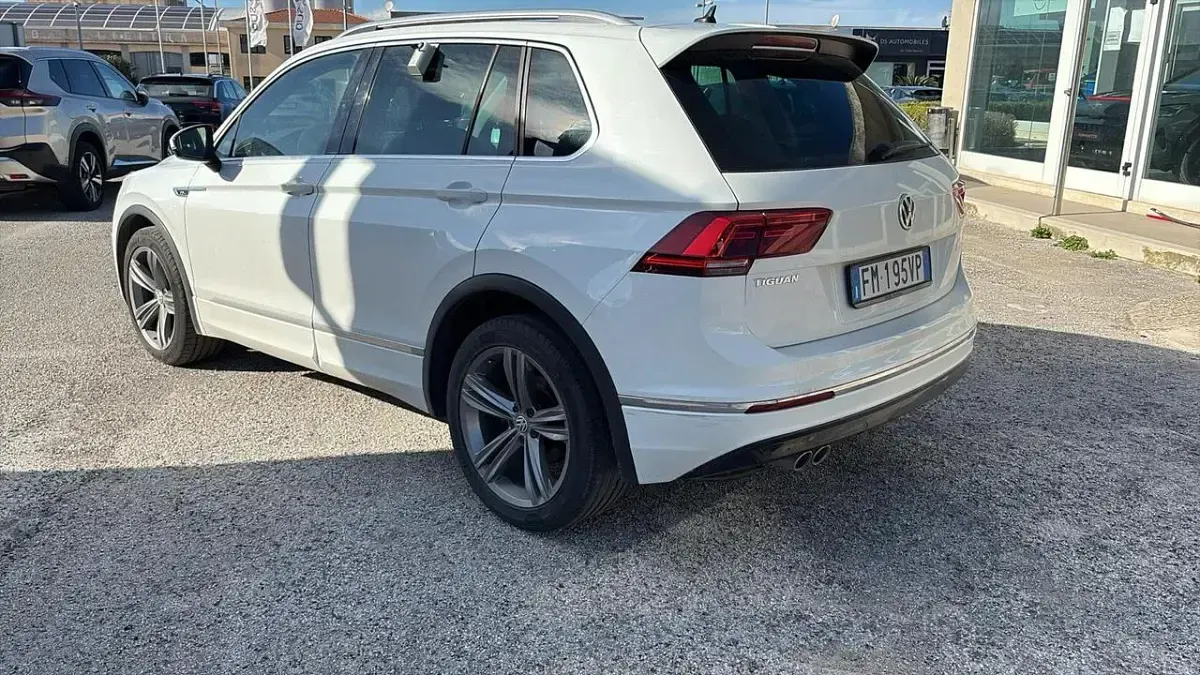 Usata VW Tiguan Advance 150 CV (110 kW) 2017 Bianco SUV