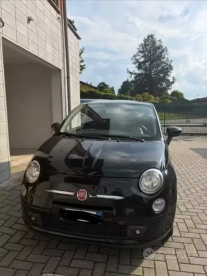 Usata Fiat 500 Sport 100 CV (73 kW) 2008 Nero Berlina