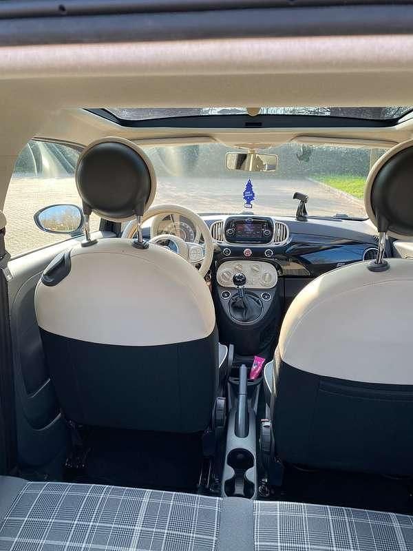 Usata Fiat 500 Lounge 69 CV (50 kW) 2016 Nero Utilitaria