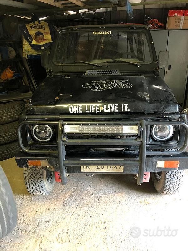 Usata Suzuki Samurai 1990 Nero SUV