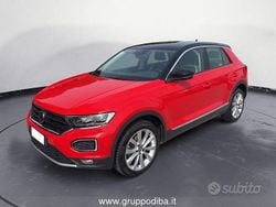 Rosso Usata 2021 VW T-Roc Advance SUV | 22.790 € (Buon prezzo)