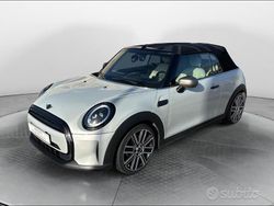 White silver Usata 2021 Mini Cooper Cabriolet Cabrio | 25.500 € (Cara)
