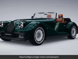 Morgan metallic green Nuova 2025 Morgan Plus Cabrio | 171.600 €