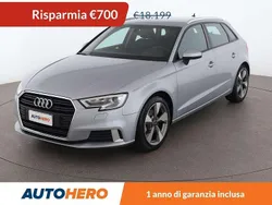 Argento Usata 2018 Audi A3 Sport Tre volumi | 17.499 € (Buon prezzo)
