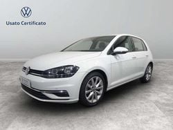 Pure white Usata 2018 VW Golf VII Highline Tre volumi | 20.500 € (Molto cara)