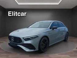 Argento high tech Usata 2024 Mercedes A35 AMG Advanced Plus Tre volumi | 45.990 € (Ottimo prezzo)