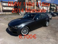 Grigio Usata 2014 BMW 116 Efficient Dynamics Due volumi | 6700 € (Ottimo prezzo)
