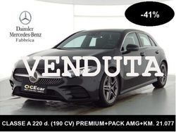 Nero Usata 2021 Mercedes A220 Premium Tre volumi | 39.500 € (Molto cara)