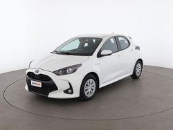 Bianco Usata 2021 Toyota Yaris Hybrid Business Edition Tre volumi | 14.149 € (Buon prezzo)