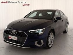 Blu navarra metallizzato Usata 2022 Audi A3 Advanced Plus Tre volumi | 29.900 € (Buon prezzo)