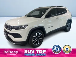 Bianco pastello Usata 2023 Jeep Compass Limited SUV | 26.500 € (Buon prezzo)