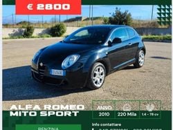 Nero Usata 2010 Alfa Romeo MiTo Distinctive Due volumi | 2800 € (Ottimo prezzo)