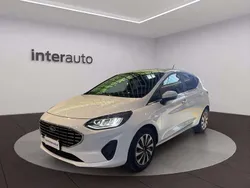 Bianco pastello Usata 2021 Ford Fiesta Titanium Due volumi | 14.290 € (Buon prezzo)