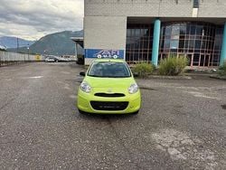 Verde Usata 2012 Nissan Micra Acenta Tre volumi | 4500 € (Buon prezzo)