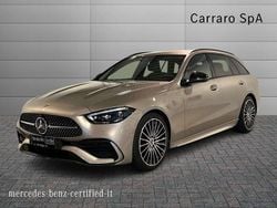 Argento mojave metallizato Usata 2024 Mercedes C220 AMG Line Premium Station wagon | 40.900 € (Buon prezzo)