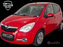 Rosso Usata 2010 Opel Agila Enjoy Due volumi | 3900 € (Ottimo prezzo)