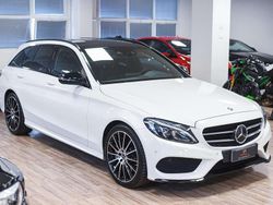 Bianco Usata 2017 Mercedes C250 Premium Station wagon | 18.999 € (Buon prezzo)
