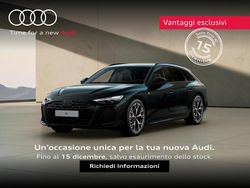 Nero Nuova 2025 Audi A6 S-Line Station wagon | 79.200 € (Molto cara)