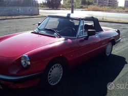 Rosso Usata 1989 Alfa Romeo Spider Cabrio | 16.500 €