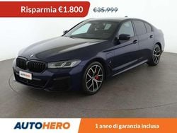 Blu Usata 2021 BMW 520 M Sport Tre volumi | 34.899 € (Buon prezzo)