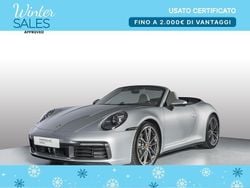 F0 argento dolomite metallizzato Usata 2021 Porsche 911 Carrera 4 Cabriolet Cabrio | 132.900 € (Buon prezzo)