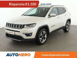 Bianco Usata 2017 Jeep Compass Limited SUV | 14.299 € (Buon prezzo)