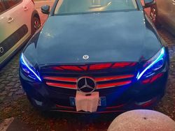 Blu/azzurro Usata 2017 Mercedes C200 Exclusive Tre volumi | 16.700 € (Buon prezzo)